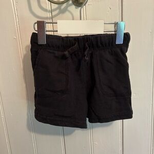 (3/$20) Carters 2t black shorts